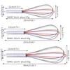 2024 1pcs bebe batedor batedor de ovos batedores de ovos de silicone Bateria de cozinha ferramentas de cozinha misturador de ovos de cozinha liquidificador de cozinheira de cozinha para bebida