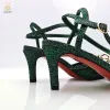 Hausschuhe QSGFC 2023 Neue Ins Highheeled -Schuhe und ausgewählte große Strasssexy -Schuhe Tasche Schöner Girly Style Schuh und Mini -Tasche