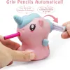 Sharpeners Unicorn Pencil Sharpener for Kids Manual Pencil Sharpener for Colored and Black Pencils,Cute Pencil Sharpener for Kids Gifts