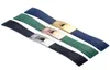Посмотреть полосы высококачественного резинового ремешка для браслета 20 мм 21 -мм черно -голубое зеленый водонепроницаемый кремниевые часы Band Bracelet4744383