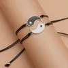 Bracelets de charme liga manual ajustável feminino feminino de peixes corda trançada corda de pulseira coreana casal amizade