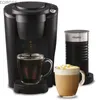 Coffee Makers Keurig K-Latte Single Serve K-Cup Coffee with Milk Frother Latte Maker Black Y240403