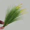 98cm 2PC Artificial Plants Green Grass Pompom Pampas Fake Flowers Party Wedding Garden With Outdoor Nordic Home Decoration 240325