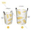 Sac à linge Organisateur de salle de bain Sweet Corn Pliant panier panier Laundri Sac pour vêtements Rangement à la maison