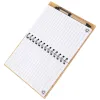 Notebooks Nota per cereali in legno Nota Pad Pads Work Notebook Writing Notebook Diary A5 Bamboo Notebook Monthly Planner Book NotBook Work
