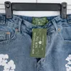 Design de short féminin créateur d'été Capris Imprimé floral unisexe jeans à la mode et polyvalente