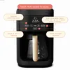 Coffee Makers Beautiful 14 cup programmable touchscreen coffee machine black sesame Drew Barrymore Y240403