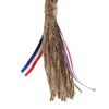 Feestdecoratie Onafhankelijkheidsdag Houten kralen Kwasten Slingers Boerderij Rustieke hangende ornamenten voor 4 juli Home Decor