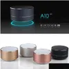 Portable Speakers Mini A10 Bluetooth Speaker Wireless Hands With Fm Tf Card Slot Led O Player For Mp3 Tablet Pc In Box Drop Delivery Dh8Yx