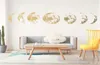 Creatieve maanfase 3D muursticker thuis woonkamer wanddecoratie muurschilderingen stickers achtergrond decor maan stickers4628807