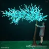 Fiori decorativi a LED Christmas Light Cherry Blossom Tree 2,3 m Altezza 110VAC/220VAC Drop di utilizzo esterno a pioggia