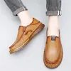 Zapatos informales Ecoleather Sneakers Gold 2024 Spring Luxury Men's Sports Sports High End Teni