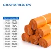 Koperty 50pcs pomarańczowa koperta torba kurierska torby opakowania
