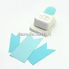 Photographie 3 en 1 Tag Puncher Gift Tag Paper Punches Punching Hine Gift Tag Cutter Label Punch Craft Tag Paper Puncher