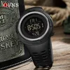 Zegarek zegarków marka moda moda na zewnątrz zegarek na świeżym powietrzu zegarki wielofunkcyjne budziki Chrono 5Bar Waterproof Digital RelOJ hombre