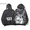 Ontwerper Nieuwe Spring en Autumn Hoodie High Street RRR123 Brand Call voor Old Love Hoodies Mens Dames Casual Loose