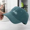 Visor Mutlticolors Baseball Cap Högkvalitativ brev broderad hiphopkvinnor Män vårens sommar krökt utomhus