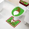 Badmattor Handduksställ för badrum med hyllan Uppgraderad Golvmatta Kvalitet Mattkombination 4 -bitar Set toalettmattor