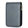 Bags Fountain Pen Case Pencil Case Black Pouch Bag PU Leather Case for 12 Pens