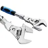 Multi functional 5-in-1 10 inch telescopic adjustable wrench