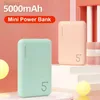 携帯電話のパワーバンク5000MAH ULTRA SILM外部バッテリーポリマーパワーバンクポータブル電話充電器タイプCパワーバンク