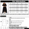 T-shirt pour femmes plus Dr L-5xl en dentelle Mesh y Elegant Midi Party Off Shoder Ladies Dres Loose Hellow Clothing Vestido 85io Drop Deved Dha3u