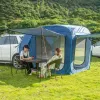 Schutzhütten Pop -Up -Auto hinten Zelt Outdoor Camping Wanderschild Zelte wasserdichte winddichte selbstverstärkende Tour Auto Heck -Markise Kofferraumzelte