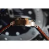 Para relojes de lujo para hombres, reloj mecánico de movimiento suizo de movimiento automático Sapphire Mirror de 44 mm de cuero importado marca Italy Sport 5SDX