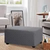 Coperture per sedie QWE123 Stretch Ottoman Cover Shool Shots non slittata per il soggiorno-Sogruppo-Ottoman