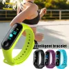 Smart Digital Watch Bracelet for Child Women with Heart Rate Monitoring Running Pedometer Colour Counter Health Sport Tracker