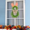 Decorative Flowers Springtime Easter Pleasure : Ear Wreath Bringing Abundant Joy And Quietness To Your Cozy Domain Welcome Light Up