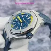 AP Casual Wrist Watch Royal Oak Offshore Series 15710ST Mens Date Deep Dive 300 meters 42mm Automatic Mechanical Watch