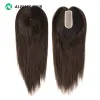 Toppers TP27 Высококачественная интеграция рыбная сеть кусочки волосы женщина Toupee Silk Topper Topper китайская кутикула Remy Human Hair