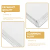 Papel 100 pcs cartões de sublimação de metal nome em branco gravação de alumínio imprimível diy