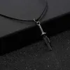 Pendant Necklaces Anime Jujutsu Kaisen Fushiguro Toji Sword Necklace Spear of Tianri Knife Pendant Cosplay Necklaces For Unisex Choker Jewelry