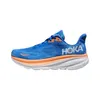 Scarpe per bambini Spedizione gratuita Hoka One Bondi 8 Scarpe da corsa Clifton 8 Clifton 9 Black White Training Sneakers Designer Women Men Summer Orange Amber Giallo Goblin