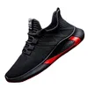 New Men Running Shoes Running Black White cinza Moda respirável clássica Confortável jogging Slip-On Soft Casual Sneakers Mens Trainers