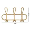 Tees rattan ganci da parete per bambini indumenti organizzatore cappello abito rack appendialo gancio rattan gancio per bambini gancio