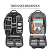 Backpack Men Travel Professional SLR Camera With Tripod Bracket Detachable Into A 40L Waterproof 16 Inch Laptop