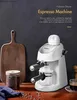 Kaffeemaschine Maschine 3.5Bar Espresso Kaffeemaschine Espresso und Cappuccino -Maschine mit Milchfrother (weiß) |USA |NEU Y240403