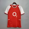 Retro Soccer Jersey Highbury Home Football Shirt Pires Henry Reyes 02 03 05 06 98 99 Bergkamp 94 95 Adams Persie 96 97 Galla 86 87 89 Wright 55