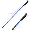 Sticks 4Section Thandle Outdoor Fold Trekking Bemping Portable Walking Turin Stick for Nordic Elderly Telescopic Club