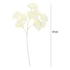 Decorative Flowers 1 PCS Exquisite Simulation Ginkgo Leaf Creative 3-pronged Fake Simple Fashion Artificial Fan