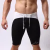 Roupas de banho multifuncionais vestem shorts masculinos calçados de banho de banho longos baús de natação Longo Borda de natação sexy boxer de natação