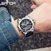 Wristwatches SANDA 2024 Top Brand Men's Watches 5ATM Waterproof Sport Military Wristwatch Quartz Watch For Men Clock Relogio Masculino