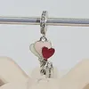 S925 Sterling Silver Heart Ballon Pendant Geschikt voor Fit hanger kralen Bracelet Sieraden 798076CZ Fashion Gift Pendant