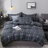 Bedding Sets 4pcs Geometric PatternGirl Boy Kid Bed Cover Set Duvet Adult Child Sheets And Pillowcases Comforter