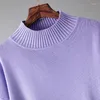 Vestidos de trabajo Mastgou Chic 2 piezas Conjuntos Mujeres Maxi Falda Trajes de invierno Cálido Cuello alto Suéter Largo Midi Recto Dos