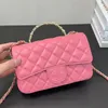 Nieuwe parel handtas dames tas ontwerper schouder wassen cosmetische schoonheid zakken dame doos trunk crossbody tas modeketens portemonnee portemonnee