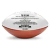 Cadeaux pour votre fils bien-aimé!Maman à mon fils Mans Sport Rugby American Football Ball Standard Game Training Ball 240402